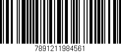 Código de barras (EAN, GTIN, SKU, ISBN): '7891211984561'