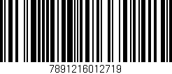 Código de barras (EAN, GTIN, SKU, ISBN): '7891216012719'