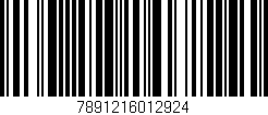Código de barras (EAN, GTIN, SKU, ISBN): '7891216012924'