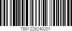 Código de barras (EAN, GTIN, SKU, ISBN): '7891226240201'