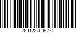 Código de barras (EAN, GTIN, SKU, ISBN): '7891234005274'