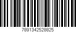 Código de barras (EAN, GTIN, SKU, ISBN): '7891342528825'