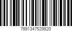 Código de barras (EAN, GTIN, SKU, ISBN): '7891347528820'