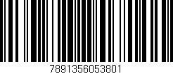 Código de barras (EAN, GTIN, SKU, ISBN): '7891356053801'