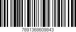 Código de barras (EAN, GTIN, SKU, ISBN): '7891368609843'