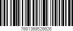 Código de barras (EAN, GTIN, SKU, ISBN): '7891389528826'