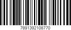 Código de barras (EAN, GTIN, SKU, ISBN): '7891392108770'