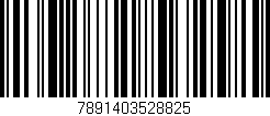 Código de barras (EAN, GTIN, SKU, ISBN): '7891403528825'