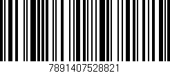 Código de barras (EAN, GTIN, SKU, ISBN): '7891407528821'