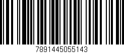 Código de barras (EAN, GTIN, SKU, ISBN): '7891445055143'