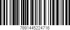 Código de barras (EAN, GTIN, SKU, ISBN): '7891445224716'