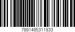 Código de barras (EAN, GTIN, SKU, ISBN): '7891485311933'