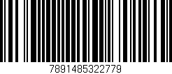 Código de barras (EAN, GTIN, SKU, ISBN): '7891485322779'