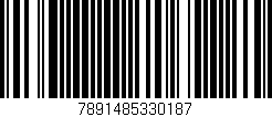 Código de barras (EAN, GTIN, SKU, ISBN): '7891485330187'