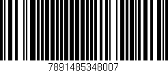 Código de barras (EAN, GTIN, SKU, ISBN): '7891485348007'