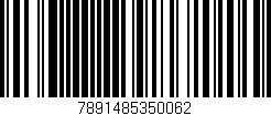 Código de barras (EAN, GTIN, SKU, ISBN): '7891485350062'