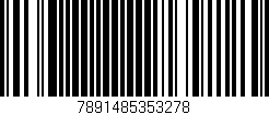 Código de barras (EAN, GTIN, SKU, ISBN): '7891485353278'