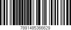 Código de barras (EAN, GTIN, SKU, ISBN): '7891485366629'