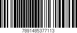 Código de barras (EAN, GTIN, SKU, ISBN): '7891485377113'