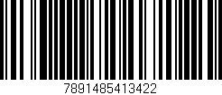 Código de barras (EAN, GTIN, SKU, ISBN): '7891485413422'