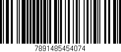 Código de barras (EAN, GTIN, SKU, ISBN): '7891485454074'