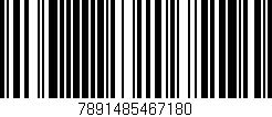 Código de barras (EAN, GTIN, SKU, ISBN): '7891485467180'