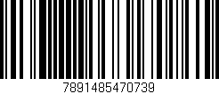 Código de barras (EAN, GTIN, SKU, ISBN): '7891485470739'