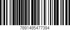 Código de barras (EAN, GTIN, SKU, ISBN): '7891485477394'