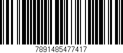 Código de barras (EAN, GTIN, SKU, ISBN): '7891485477417'