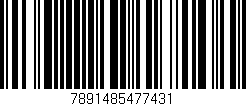 Código de barras (EAN, GTIN, SKU, ISBN): '7891485477431'