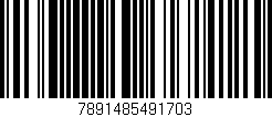 Código de barras (EAN, GTIN, SKU, ISBN): '7891485491703'