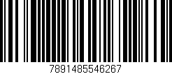 Código de barras (EAN, GTIN, SKU, ISBN): '7891485546267'