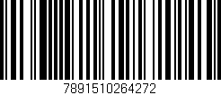 Código de barras (EAN, GTIN, SKU, ISBN): '7891510264272'