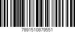 Código de barras (EAN, GTIN, SKU, ISBN): '7891510879551'