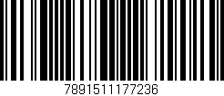 Código de barras (EAN, GTIN, SKU, ISBN): '7891511177236'