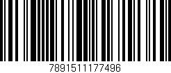 Código de barras (EAN, GTIN, SKU, ISBN): '7891511177496'