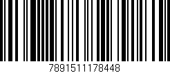 Código de barras (EAN, GTIN, SKU, ISBN): '7891511178448'