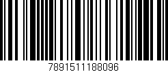 Código de barras (EAN, GTIN, SKU, ISBN): '7891511188096'