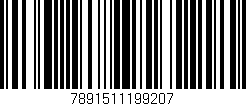 Código de barras (EAN, GTIN, SKU, ISBN): '7891511199207'