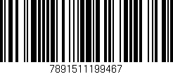 Código de barras (EAN, GTIN, SKU, ISBN): '7891511199467'