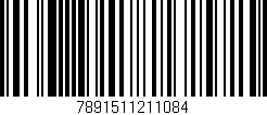 Código de barras (EAN, GTIN, SKU, ISBN): '7891511211084'