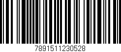 Código de barras (EAN, GTIN, SKU, ISBN): '7891511230528'