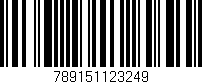 Código de barras (EAN, GTIN, SKU, ISBN): '789151123249'