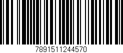 Código de barras (EAN, GTIN, SKU, ISBN): '7891511244570'