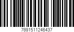 Código de barras (EAN, GTIN, SKU, ISBN): '7891511246437'