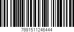 Código de barras (EAN, GTIN, SKU, ISBN): '7891511246444'