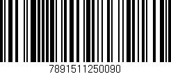 Código de barras (EAN, GTIN, SKU, ISBN): '7891511250090'