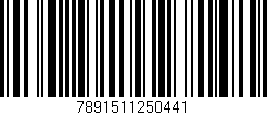 Código de barras (EAN, GTIN, SKU, ISBN): '7891511250441'