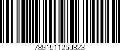 Código de barras (EAN, GTIN, SKU, ISBN): '7891511250823'