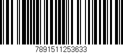 Código de barras (EAN, GTIN, SKU, ISBN): '7891511253633'